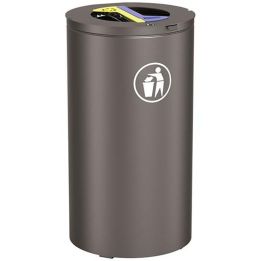 Poubelle de tri sélectif Olbia 2 x 60 litres