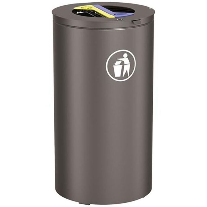 Poubelle de tri sélectif Olbia 2 x 60 litres