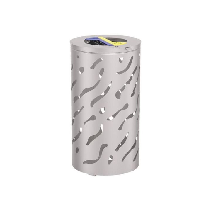 Poubelle Venise Tri Sélectif 2x60L | Mobilier Urbain Esthétique - Sol Direct