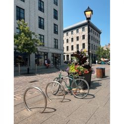 Arceau vélos en inox