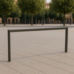 Barre accroche motos | Lisse de bordure