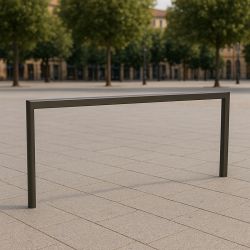 Barre accroche motos | Lisse de bordure