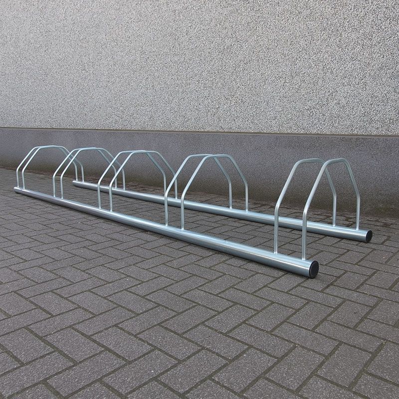 Rack à vélos 5 places - éco en situation sans vélos