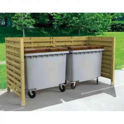 Abri cache conteneur Turin