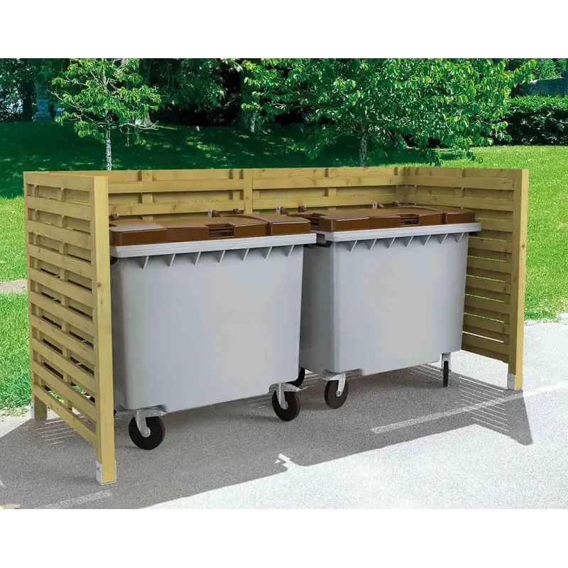 Abri cache conteneur Turin