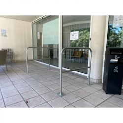 Barrière de sécurité en acier galva