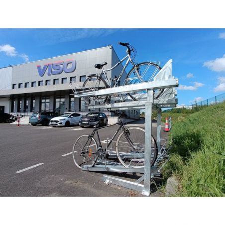 Plan Rack Velo Rack à vélos double étages