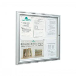 Vitrine d'affichage murale Tradition