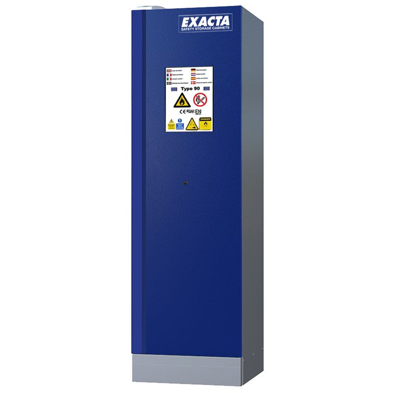 Armoire pour batterie lithium haute 1 porte - Larg 595 mm fermée