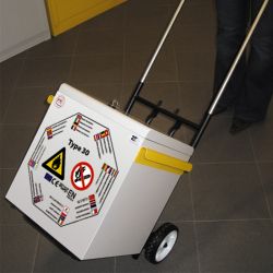 coffre anti feu chariot