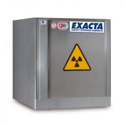 Armoire sous-paillasse pour produits radioactifs