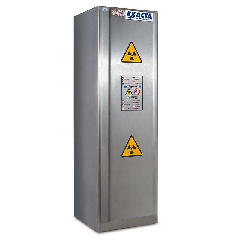 Armoire 1 porte pour produits radioactifs