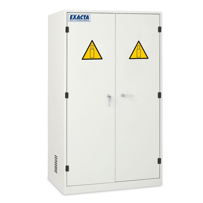 Armoire de stockage de bouteilles de gaz fermée 2 portes
