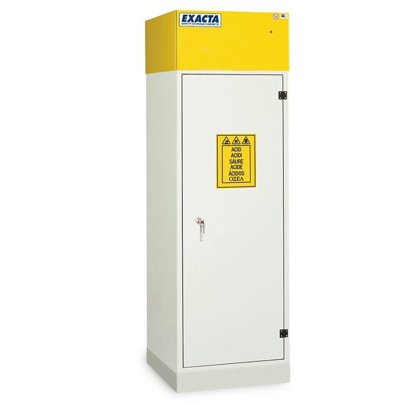 Armoire produits PVC 1 porte et moteur d'extraction