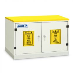 Armoire pour produits corrosifs en PVC 2 portes