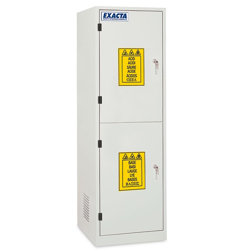 Armoire multirisques simple paroi 2 portes superposées