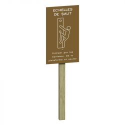 panneau échelles de saut