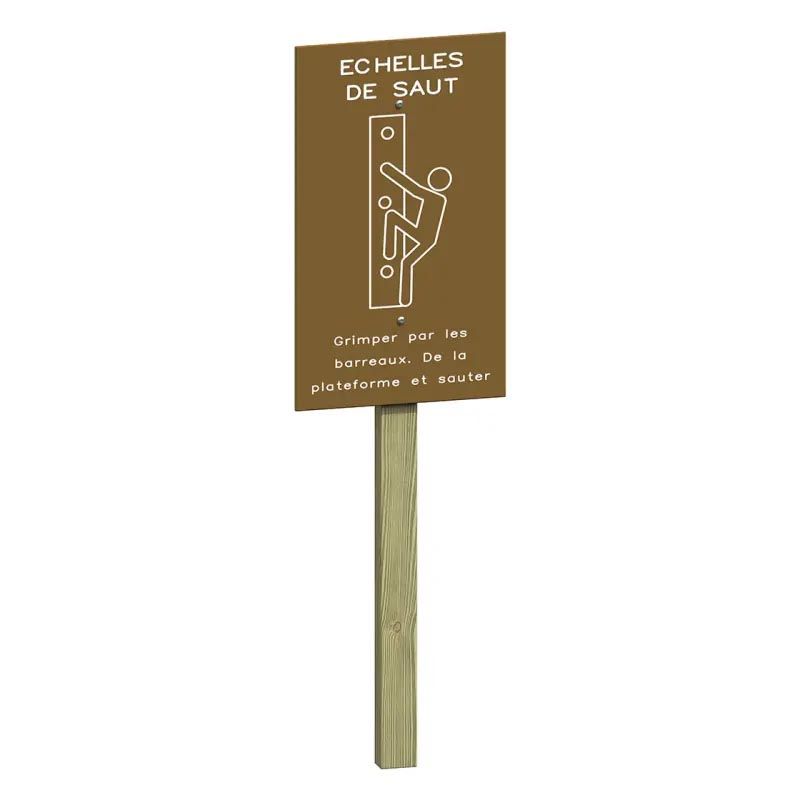 panneau échelles de saut