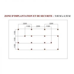 zone d'implantation chicanes