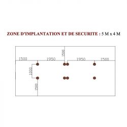 zone d'implantation tunnel rampant
