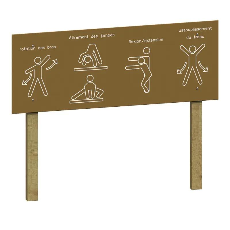 Panneau d'échauffement