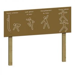 Panneaux étirements