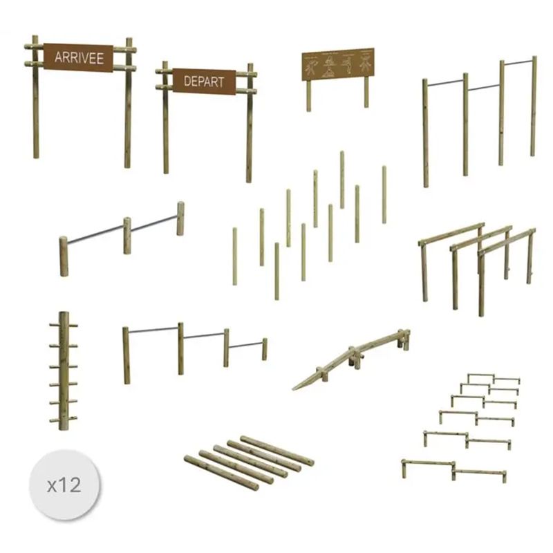 Lot 1 : Parcours de santé bois