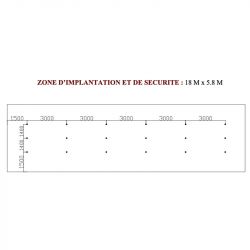 Implantation Parcours de sauts