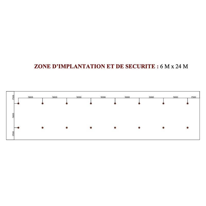 Implantation Saute mouton