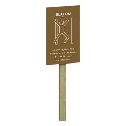 Panneau Slalom