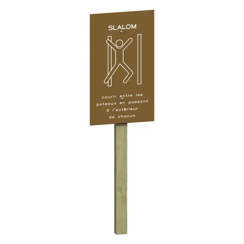 Panneau Slalom