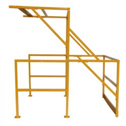 Barrière écluse basculante de coté