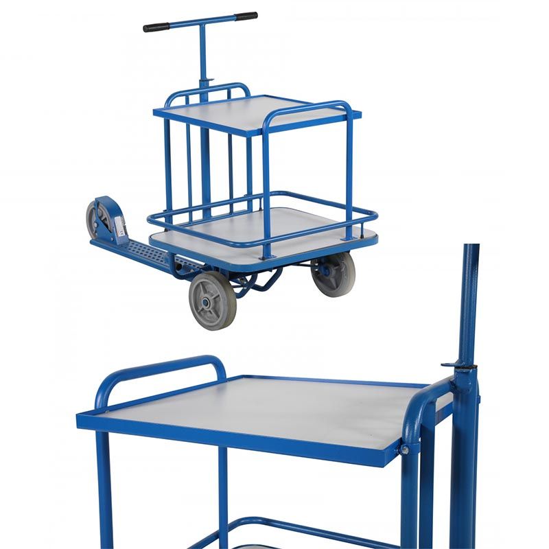 Etagère Trotinette de manutention à plateforme