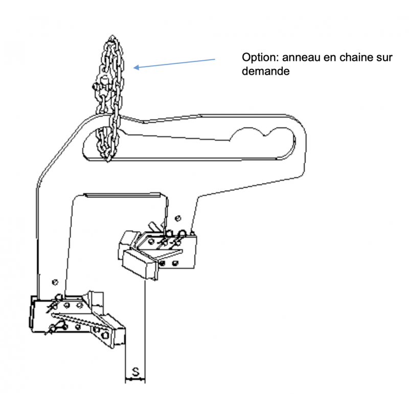 Schema Pince levier à regard
