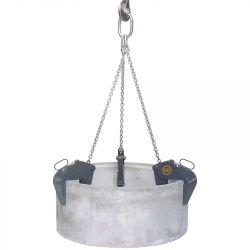 Pince à tuyau non réglable béton