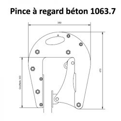 pince tri-crochet automatique