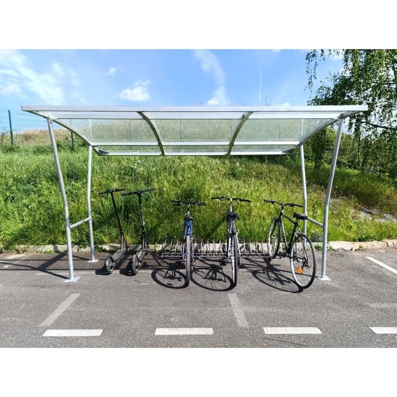 Abri vélos - long 3.5 mètres