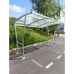 Abri vélos - long 3.5 mètres