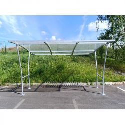 Abri vélos - long 3.5 mètres