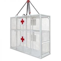 Nacelle de secours pour évacuation de blessés