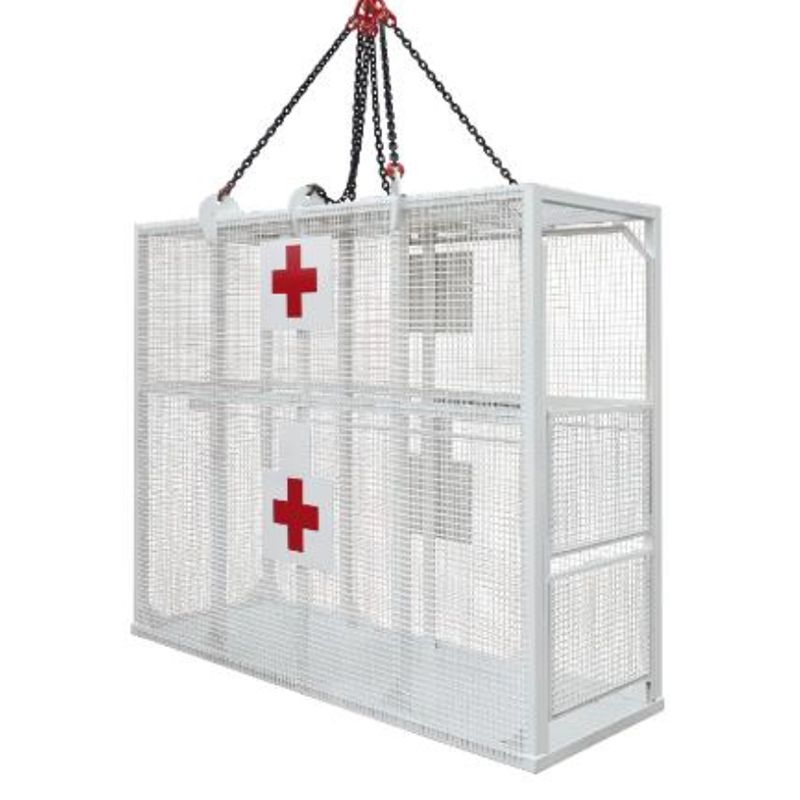 Nacelle de secours pour évacuation de blessés