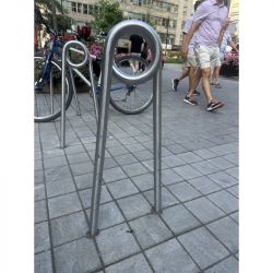 Arceau vélos Vélopins en inox