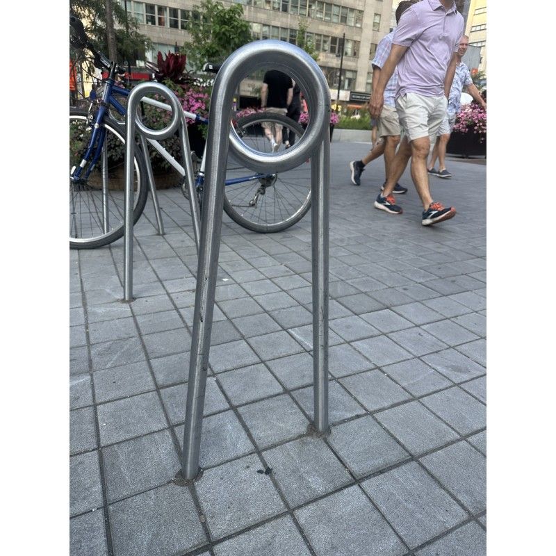 Arceau vélos Vélopins en inox