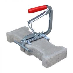 Pince pour pavé autobloquante
