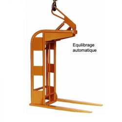 Lève-palette à équilibrage automatique par ressort
