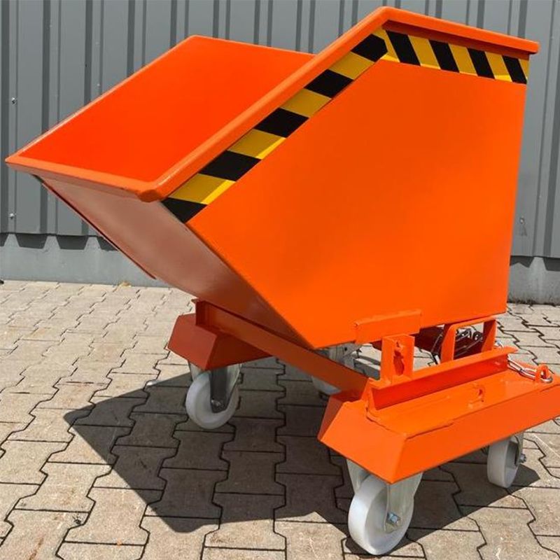 Chariot benne ergonomique