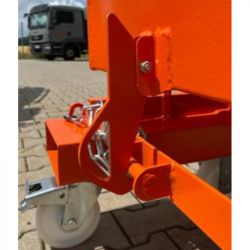 Chariot benne ergonomique