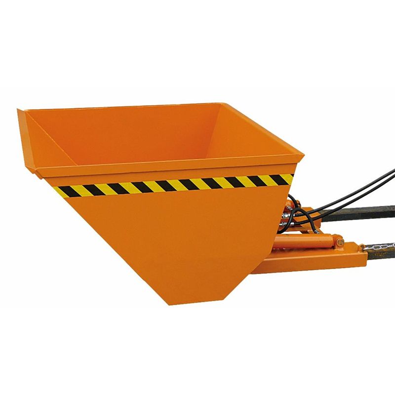 Pelle godet avec dispositif de basculement hydraulique