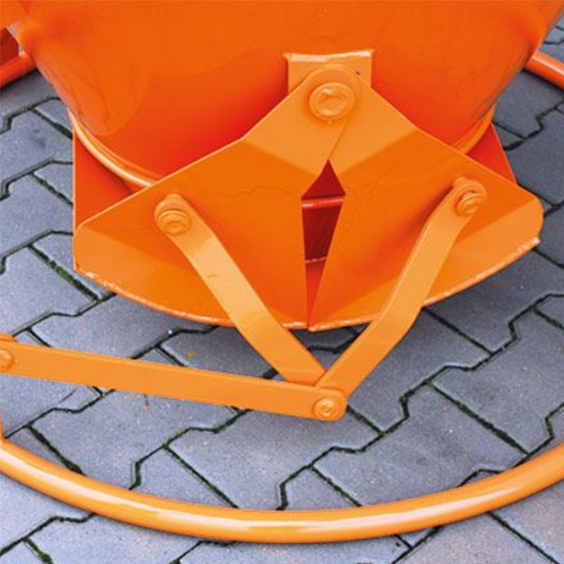 Benne à béton surbaissée