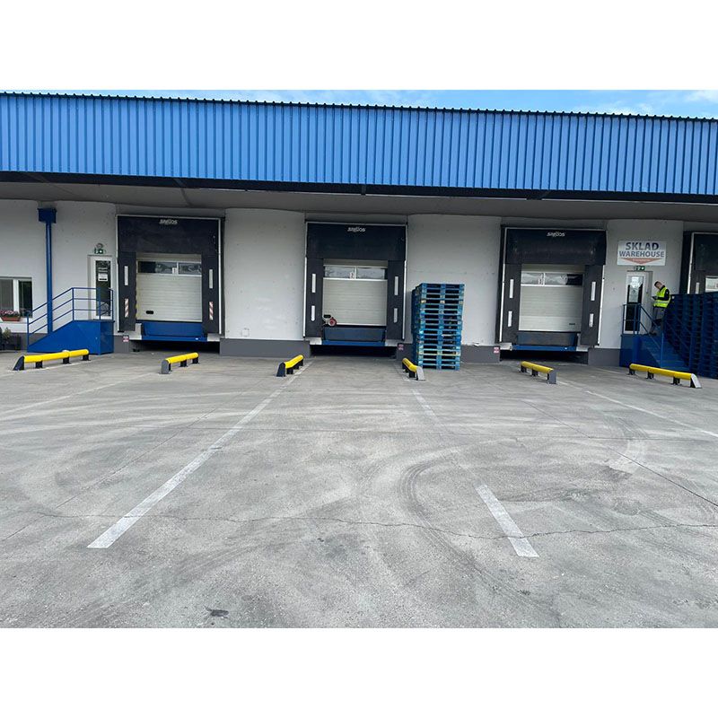 Guide roues flexible pour camion | Equipement de quai | Equipement de sécurité